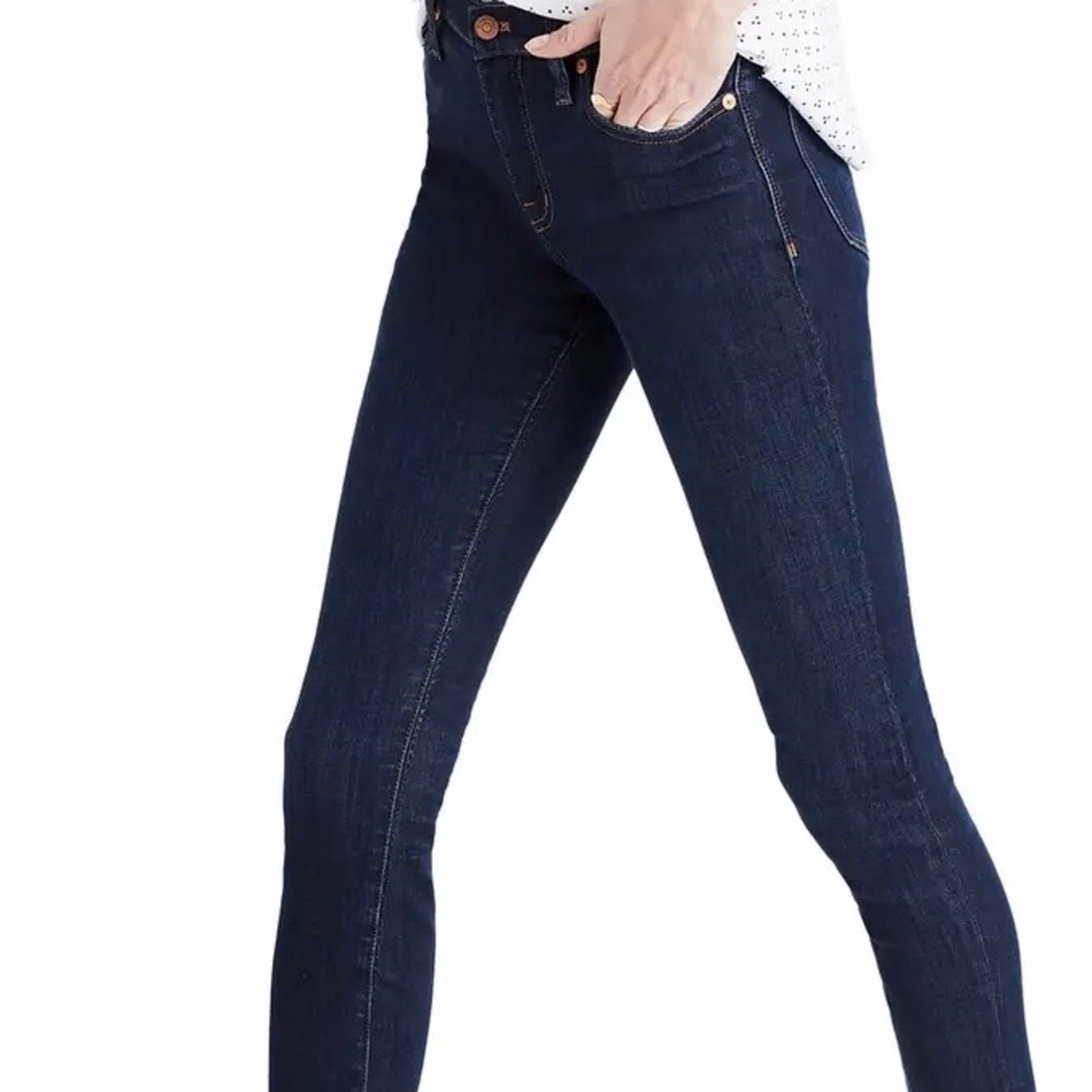 MADEWELL 9” HIGH-RISE SKINNY SIZE 24.